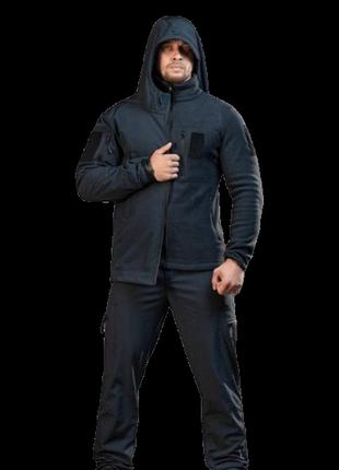 Военный демисезонный костюм (куртка, штаны и флисовая кофта) cофтшел softshell дснс вт4733 (размер xl)