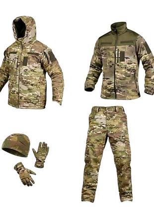 Костюм зимний тактический 5в1 x-force пп8203 мультикам s