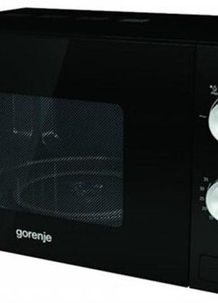 Микроволновка gorenje mo20e2bh 800 вт черная