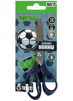 Ножницы канцелярские yes football 480485 13 см
