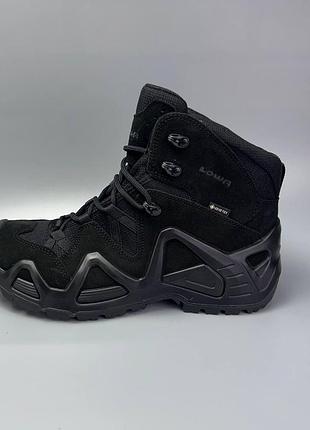 Тактичні черевики lowa zephyr gtx mid mk1 (black) оригінал