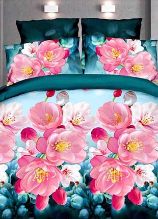 Комплект постельного белья от украинского производителя polycotton полуторный 90951