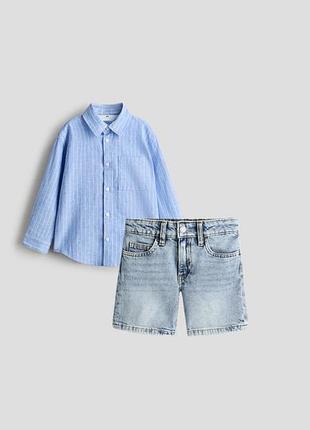 Джинсові шорти h&m : 122,128,134