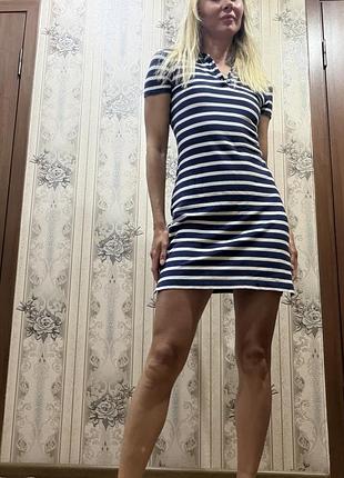 Смугаста сукня tommy