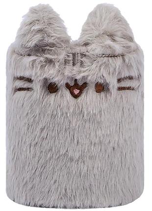 Подставка меховая для письменных принадлежностей yes pusheen 708758 9х10 см