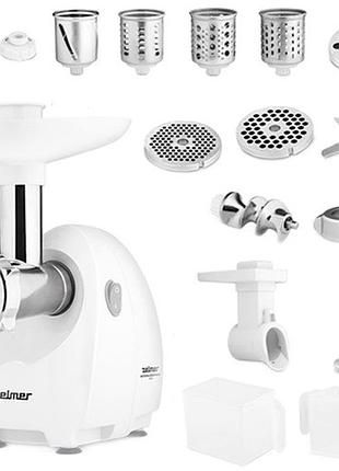 Мясорубка электрическая zelmer zmm4050b 1900 вт белая