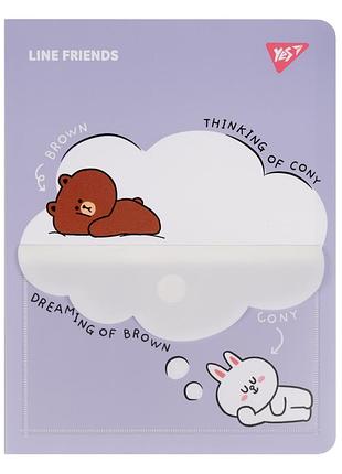 Папка на 20 файлов a4 yes line friends 492102