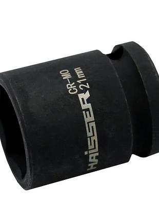 Головка ударна шестигранна haisser 70208 117561 1/2" 21x38.5 мм