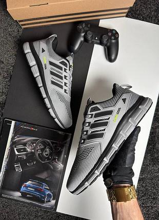 Мужские кроссовки adidas climacool grey black