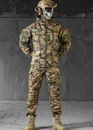 Тактический мужской костюм rehydration вт6393 softshell (куртка и штаны) мультикам xxl