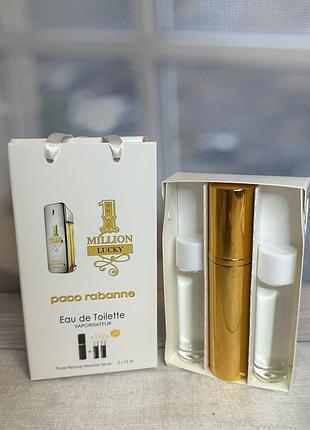 Подарунковий набір paco rabanne 1 million lucky / пако рабан 1 мільйон лакі/45ml.