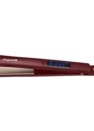 Выпрямитель волос vilgrand vhs-250t red 50 вт красный