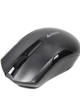 Миша комп'ютерна бездротова a4tech g3-200n black чорна
