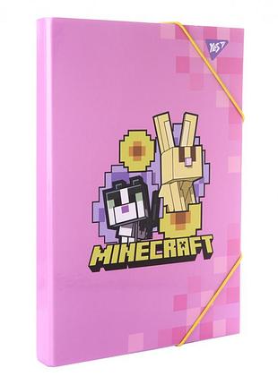 Папка для праці а4 yes minecraft spring 500248 24х18х3 см