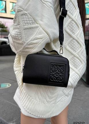 Сумка-вализация loewe кожаная