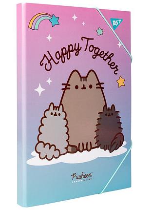 Папка для труда a4 yes pusheen 500236 32х23х4 см
