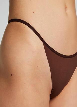 Арт.2321 трусики жіночі міні стринги шоклад hunkemoller.