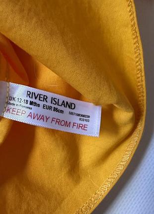 🧡✨ river island яскрава блуза 12–18 міс ✨🧡 3