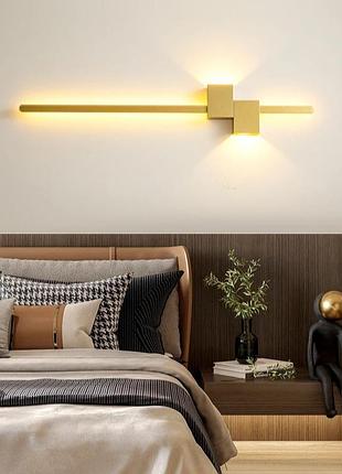 Бра led 27528 латунь 6х15х80 см.