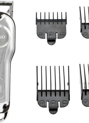 Машинка для стрижки волос sogo ss-3480 5 вт серая
