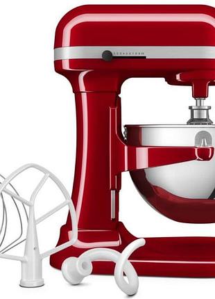 Кухонная машина kitchenaid heavy duty 5ksm55sxxeer 375 вт красный