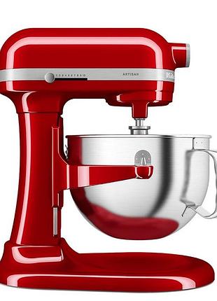 Кухонная машина kitchenaid artisan 5ksm60spxeer 375 вт красная
