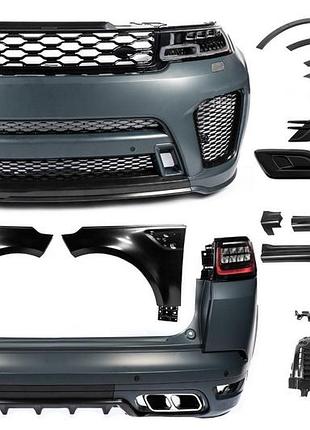 Комплект рестайлінгу в 2021 рік svr для range rover sport 2014-2022 рр