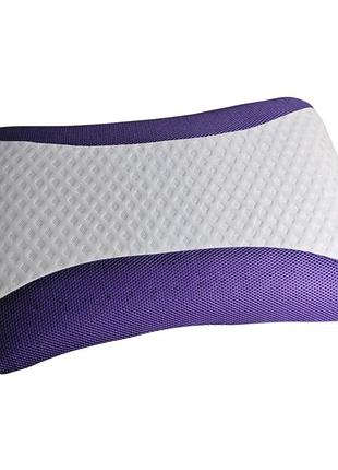 Подушка с эффектом памяти versailles lavender vs-p-6040 60x40х12 см лавандовая