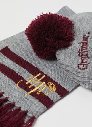 Комплект h&m: шапка+шарф2 фото
