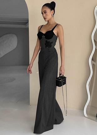 Костюм jadone fashion кенді тетра xl-2xl графіт
