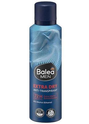 Дезодорант чоловічий balea men extra-dry anti-transpirant 48h 4066447600056 200 мл