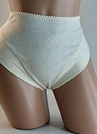 Трусики із сітки калинка 327/50 беж полоска 70-95 (m) 95-120 (4xl)