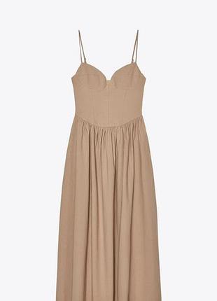 Сукня на бретелях zara m