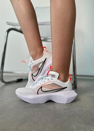 Женские кроссовки nike vista белые кожаные элегантные и комфортные кеды для женщин 40