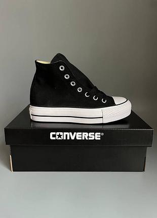 Converse lift hight blackкроссовки распаровка converse lift hight black con-0028 36*37 con-0028 брак 681