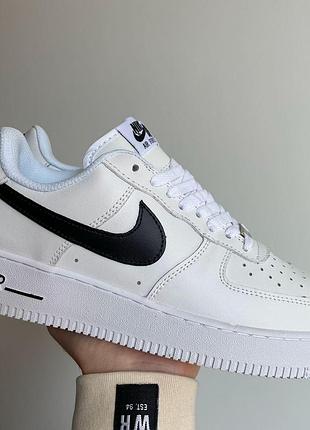 Кроссовки nike air force 1 low белые кожаные для женщин стильные и удобные найк 39