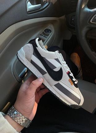Кроссы nike cortez pegasus для женщин белые с черным найк кортез удобные кожа 45