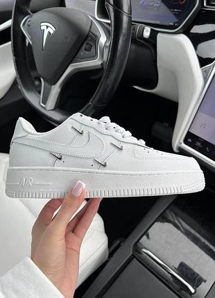 Женские кроссовки nike air force белые кожаные для женщин на каждый день 40