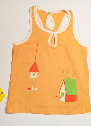 Майка для девочки *канарейка* р. 98,104