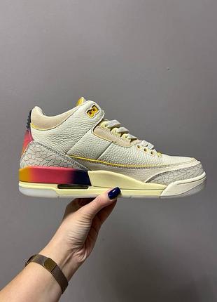 Чоловічі кросівки nike air jordan retro 3 кроси найк аір джордан ретро найкі шкіра зручні