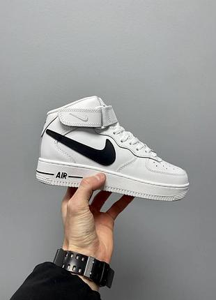 Кроссовки nike air force 1 high зимние для женщин, обувь для холодной погоды от найк
