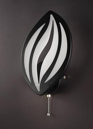 Бра led 25840 черный 24х16х8 см.