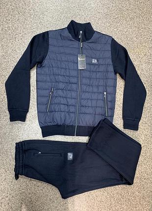Спортивний костюм норма (m-3xl) теплий із флісомтуреччина 🇹🇷