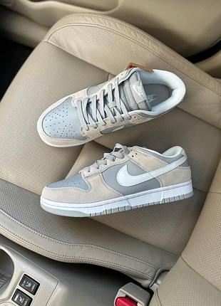Женские кроссовки nike sb dunk low серые для активных женщин найк сб данк лоу найки 37