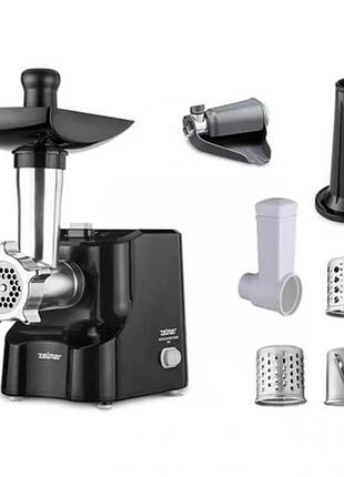 Мясорубка zelmer zmm1530b 1500 вт черная