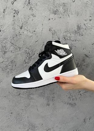 Мужские кроссовки nike air jordan 1 high кроссы найк аир джордан хай для мужчин кожа найк удобные повседневные 41
