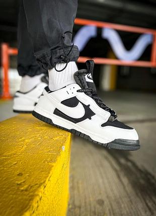 Кроссы nike sb dunk low для мужчин черно-белые кожа удобные трендовые 41