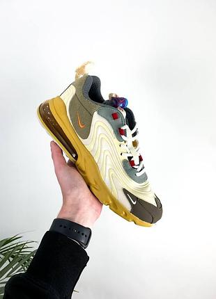 Кроссовки nike air max 270 белые для мужчин удобные сетка 43