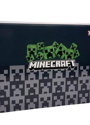 Папка-конверт а4 yes minecraft creepers 492349 3х24х33 см