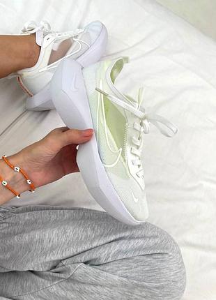 Женские кроссовки nike vista белые кожаные стильные и удобные кеды для женщин 40